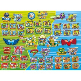 Ravensburger- Puzzle 100 pz. XXL SuperZings/SuperThings Super Zings B, 13263, Multicolore