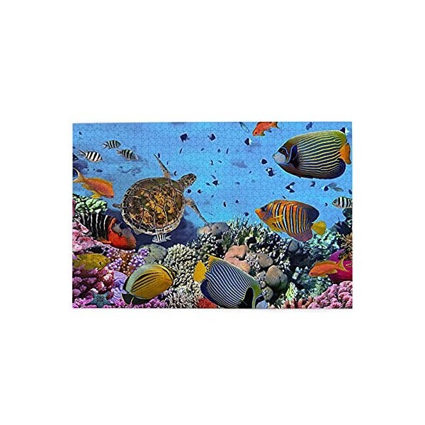 WGFGG Plusieurs jeux danimaux marins de puzzles, 150 pièces, 520 pièces, 1000 pièces de jeux éducatifs intellectuels pour ad