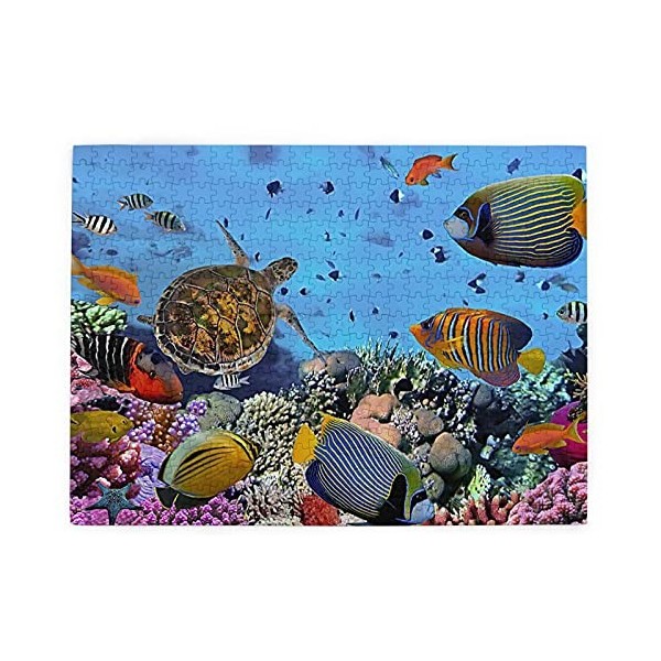 WGFGG Plusieurs jeux danimaux marins de puzzles, 150 pièces, 520 pièces, 1000 pièces de jeux éducatifs intellectuels pour ad