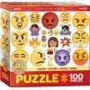 Eurographics Puzzle 100 pièces « Émojis en colère », Multicolore