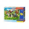 Castorland B-111053 Princess Horse Ride Puzzle 100 pièces Multicolore