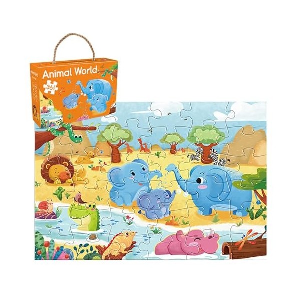 Eastuy Jeux de Puzzle pour, Puzzles de Sol pour Filles | Puzzle de Sol Amusant de 36 pièces pour - Jouet dapprentissage éduc