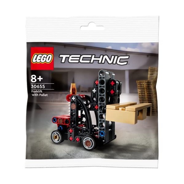 LEGO Technic 30655 Chariot élévateur avec palette Polybag