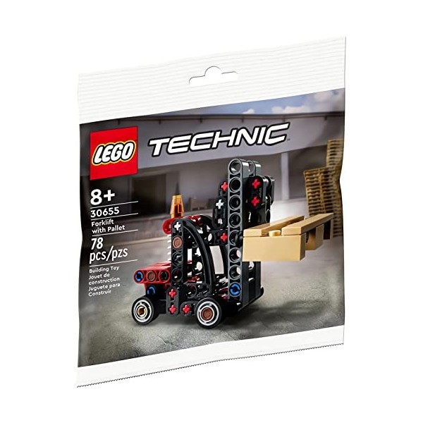 LEGO Technic 30655 Chariot élévateur avec palette Polybag