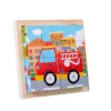 Holdes Puzzle 3D | Jouet de Puzzle éducatif préscolaire - Jouet de Puzzle dapprentissage, Puzzle Cube dimages, 6 Puzzles en