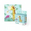 Dodo D300163 Educational Giraffe Puzzle 16 Pieces, Various