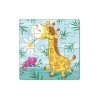 Dodo D300163 Educational Giraffe Puzzle 16 Pieces, Various