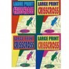 A4 Large Print Criss Cross Puzzles - 4 Book Value Set