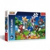 Trefl- Sonic Puzzle, 15421, Multicoloured