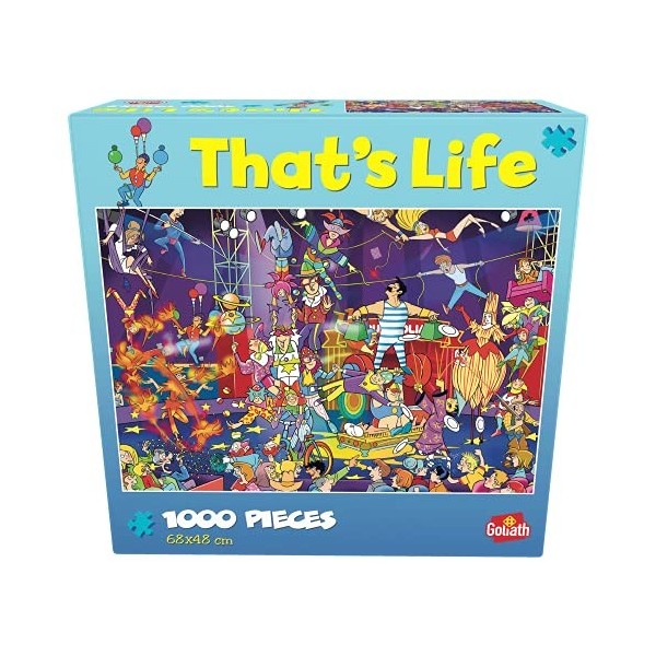 Goliath- Puzzle Circo Thats Life, 919246006, Multicolore