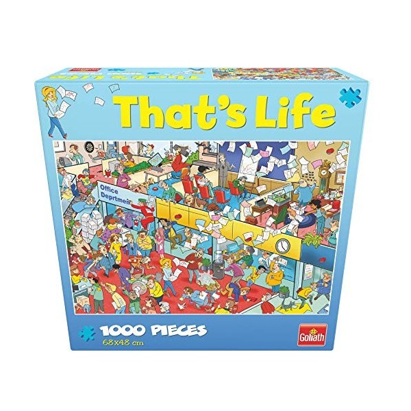 Goliath- Puzzle Le Bureau Thats Life, 914784006, Multicolore