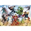 Trefl 916 15368 Bereit, Die Welt zu retten, Marvel Avengers EA 160 Teile, für Kinder AB 6 Jahren 160pcs, Coloured