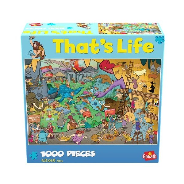 Goliath- Puzzle préhistoire Thats Life, 919264006, Multicolore