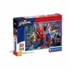 Clementoni Spider-Man Puzzle Spiderman 30 pièces, 20250, Multicolore, Taille Unique