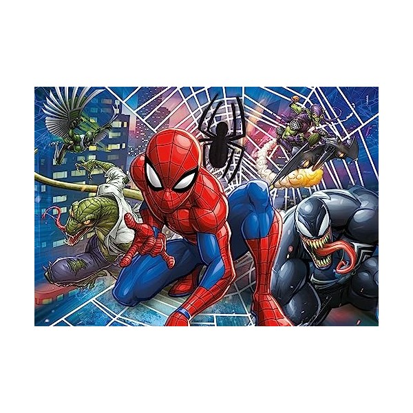 Clementoni Spider-Man Puzzle Spiderman 30 pièces, 20250, Multicolore, Taille Unique