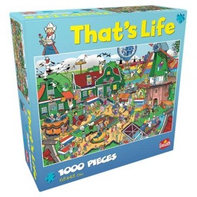 Goliath- Puzzle 2021 Thats Life, 919247006, Multicolore