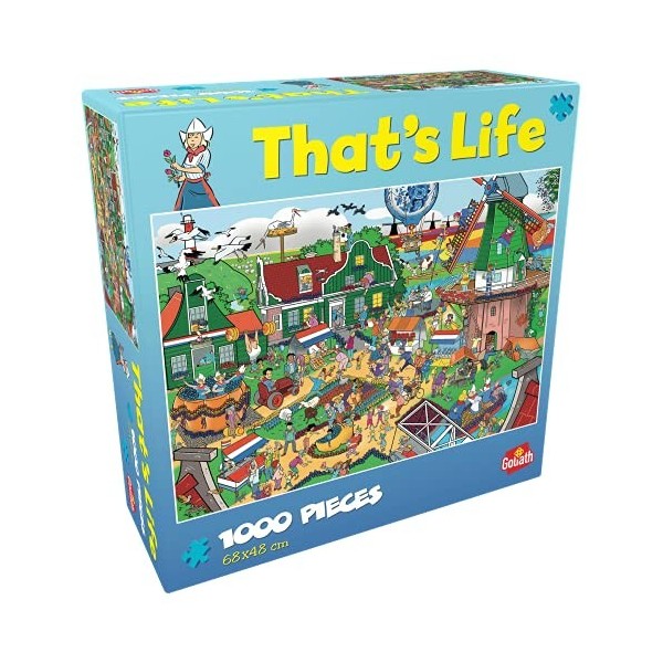 Goliath- Puzzle 2021 Thats Life, 919247006, Multicolore