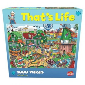 Goliath- Puzzle 2021 Thats Life, 919247006, Multicolore