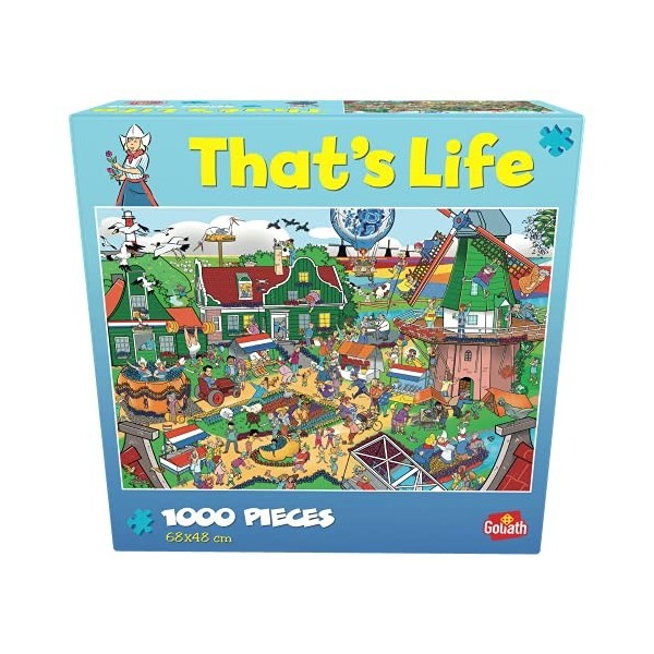 Goliath- Puzzle 2021 Thats Life, 919247006, Multicolore