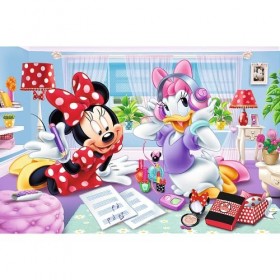 Trefl-160 Pièces pour Enfants à partir de 6 Ans Puzzle, 15373, Journée avec Une Amie Disney Minnie