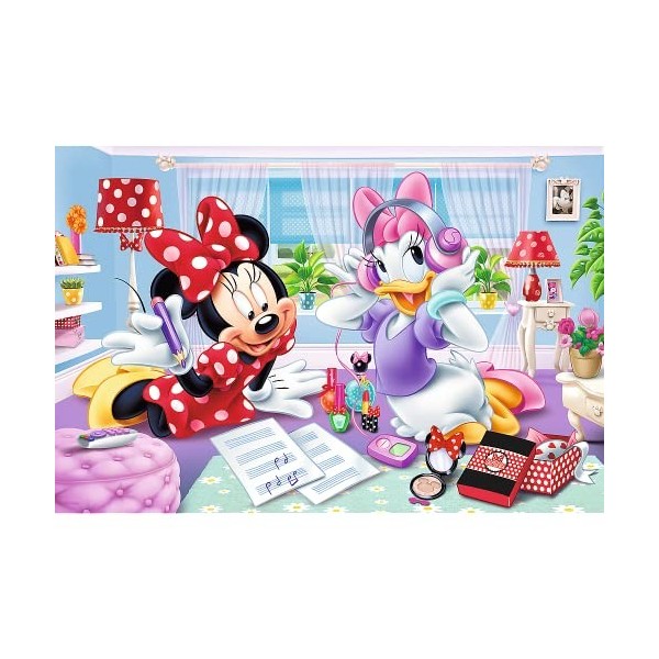 Trefl-160 Pièces pour Enfants à partir de 6 Ans Puzzle, 15373, Journée avec Une Amie Disney Minnie