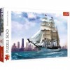 Trefl 500 Pièces Qualité Premium pour Adultes et Enfants à partir de 10 ans Puzzle, 37120, Voilier sur le Fond de Chicago