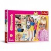 Trefl- Barbie Puzzle, 14830, Multicolour
