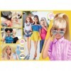 Trefl- Barbie Puzzle, 14830, Multicolour