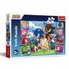 Trefl- Sonic Puzzle, 16465, Multicoloured