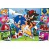 Trefl- Sonic Puzzle, 16465, Multicoloured