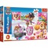 Trefl, Paw Patrol 100 Pièces pour Les Enfants à partir de 5 Ans Puzzle, TR16368, Skye en Action-Pat Patrouille, in Aktion