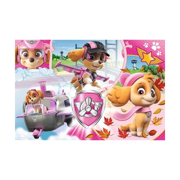 Trefl, Paw Patrol 100 Pièces pour Les Enfants à partir de 5 Ans Puzzle, TR16368, Skye en Action-Pat Patrouille, in Aktion