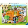 Ravensburger - 06346 8 - Puzzle - Camion Poubelle