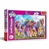 Trefl My Little Pony, Drôles de Poneys 100 Pièces – Puzzle Coloré avec des Personnages de Bande Dessinée, Divertissement Créa