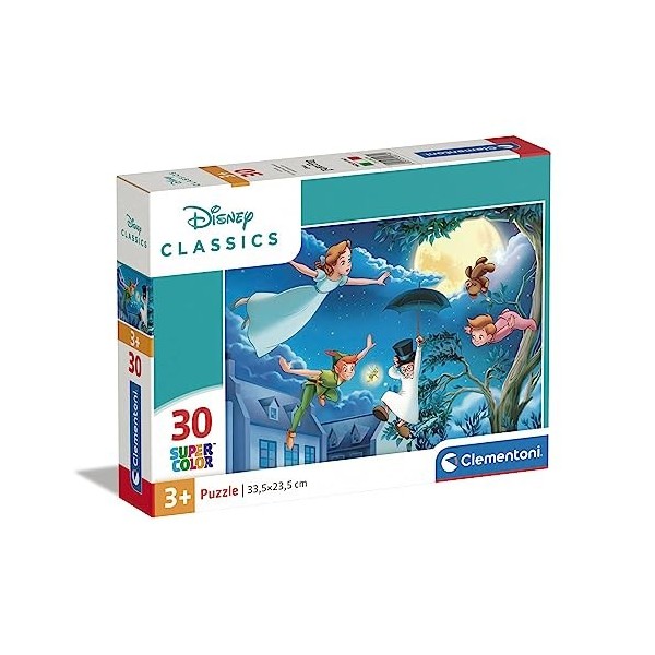 Clementoni - 20279 - Puzzle Disney Classique - 30 Pièces - Jeu Educatif, de Réflexion et de Patience - Image de Qualité - 33,