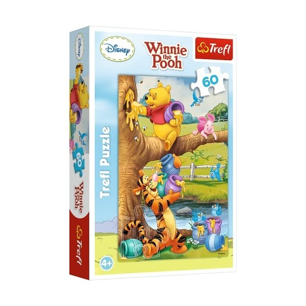 Trefl - 17264 - Puzzle - Disney Winnie the Pooh - Le petit quelque chose - 60 Pièces