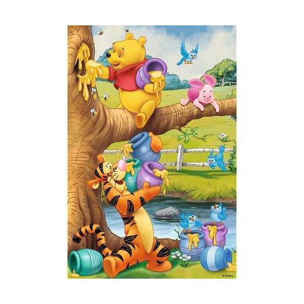 Trefl - 17264 - Puzzle - Disney Winnie the Pooh - Le petit quelque chose - 60 Pièces