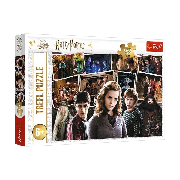 Trefl Amis 160 éléments-Puzzles avec Les Films Harry Potter, Collage, Divertissement Créatif, Amusement pour Les Enfants à Pa