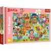 Trefl, Passez la journée avec Basia 100 Elemente-Bunte Puzzles mit Märchenfiguren, Kreative Unterhaltung, Spaß für Kinder AB 