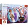 Trefl-160 Pièces pour Les Enfants à partir de 6 Ans Puzzle, 15374, Une Aventure de Soeurs Disney La Reine des neiges 2