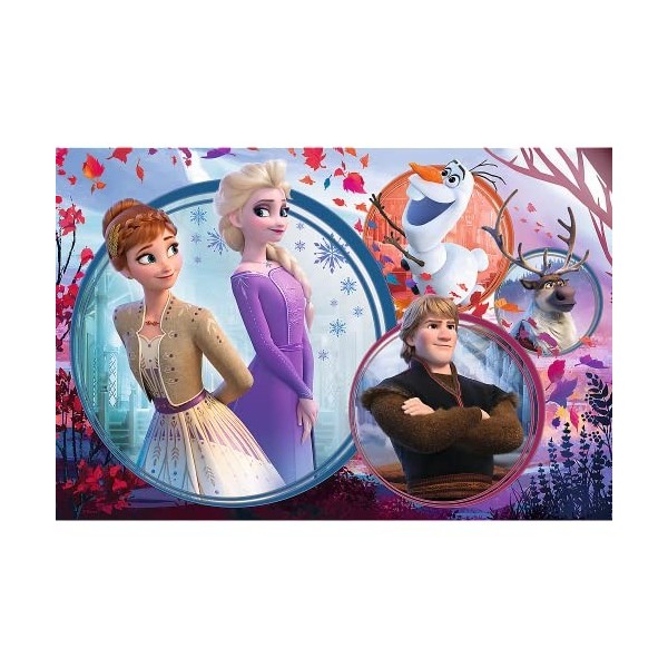 Trefl-160 Pièces pour Les Enfants à partir de 6 Ans Puzzle, 15374, Une Aventure de Soeurs Disney La Reine des neiges 2