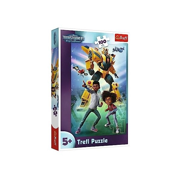 Trefl- Transformers Puzzles pour Enfants, 16457, Multicolores