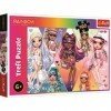 Trefl 160 Elements Puzzles colorés avec des Personnages de Contes de fées, Divertissement créatif, Amusant pour Les Enfants à