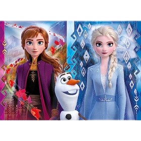 Clementoni- Supercolor Disney La Reine des Neiges 2-30 pièces-Puzzle Enfant-fabriqué en Italie, 3 Ans et Plus, 20251, Multico