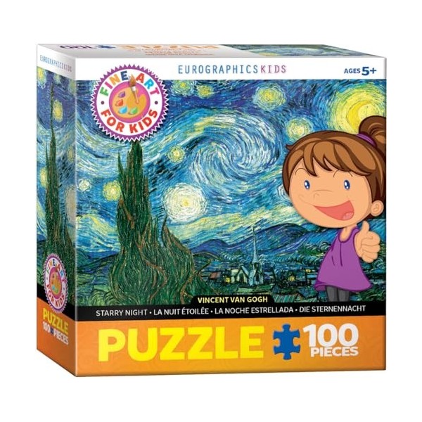Eurographics Puzzle Nuit étoilée 6100-1204 100 pièces 