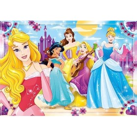 Clementoni Disney Princess Princesas Clementoni-08503-Supercolor Collection-Princess-30 pièces, 08503, Multicolore