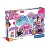 Clementoni- Disney Minnie Supercolor Minnie-30 pièces, 3 Ans Enfant, Puzzle Dessin animé-fabriqué en Italie, 20268, Multicolo