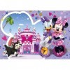 Clementoni- Disney Minnie Supercolor Minnie-30 pièces, 3 Ans Enfant, Puzzle Dessin animé-fabriqué en Italie, 20268, Multicolo