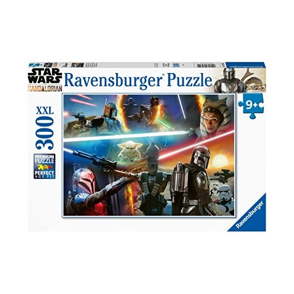 Ravensburger - Puzzle Enfant - puzzle 300 pièces - Star Wars The Mandalorian - A partir de 9 ans - Puzzle de qualité supérieu