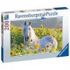 Ravensburger - Puzzle 200 pièces - Cheval dans un champ de tournesols - 13316 - Pour adultes et enfants dès 10 ans - Premium 